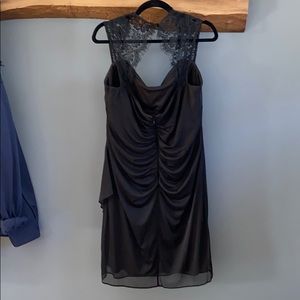 Black dress with detail back